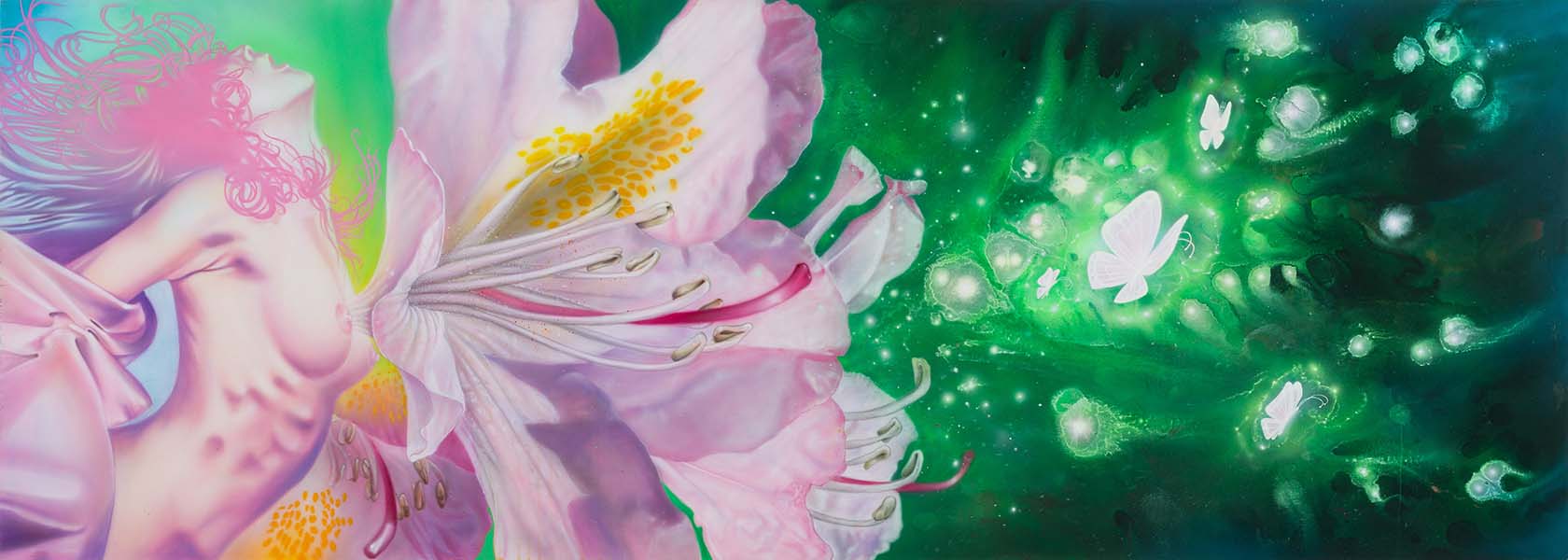 Bloom in the deep forest