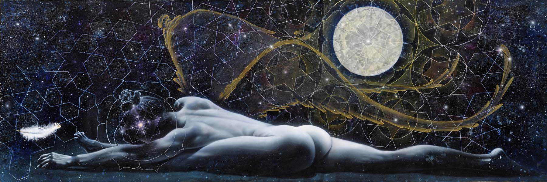 Oh Luminous Moon Bless Our Dream with Free Wings
